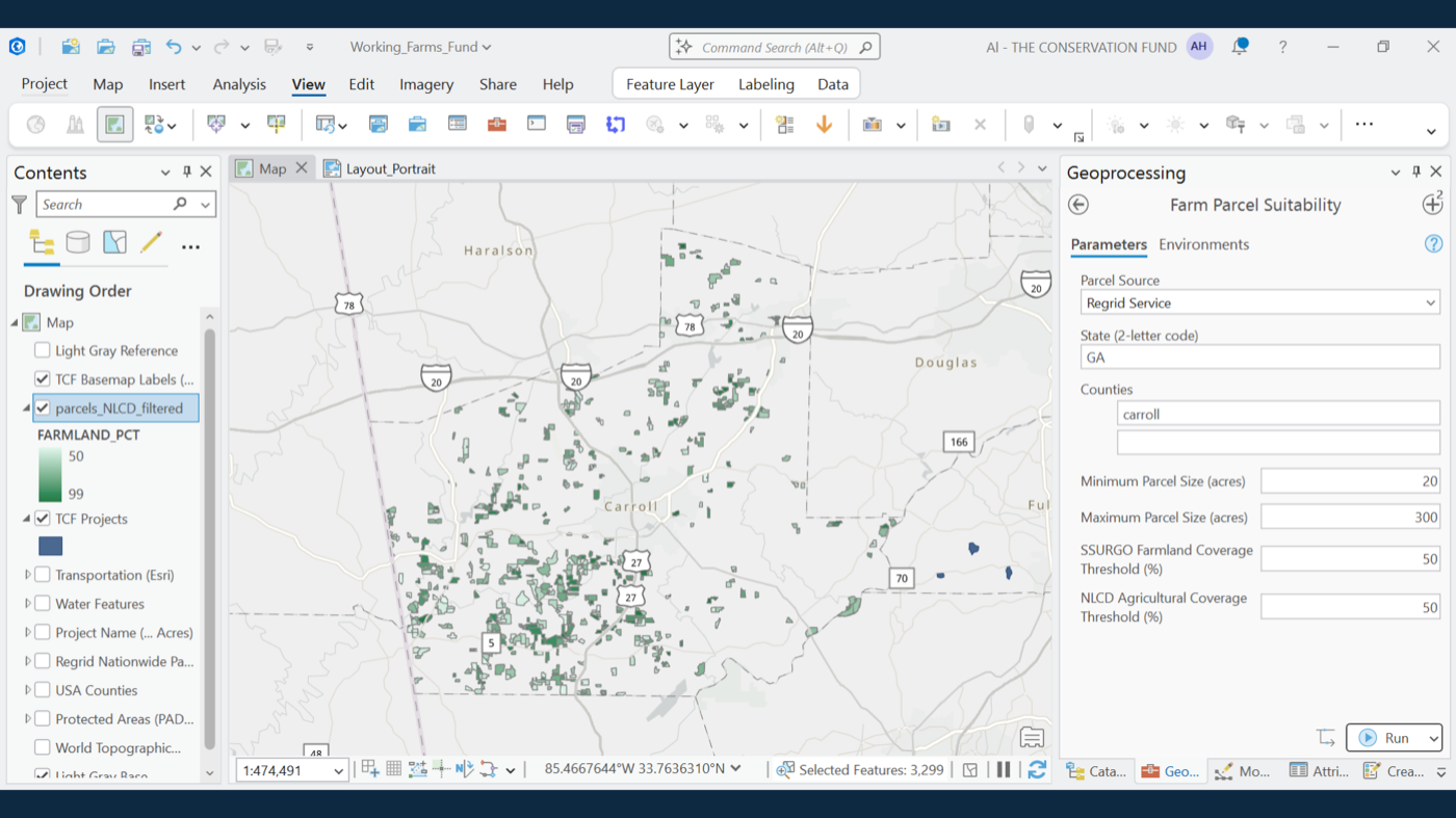 ACEP Eligibility Screener in ArcGIS Pro